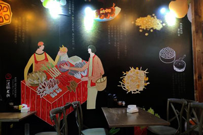 十秒到過(guò)橋米線店