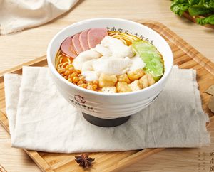 金湯巴沙魚(yú)米線